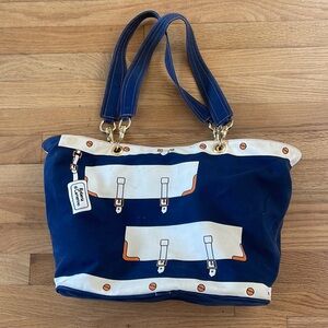 Roberta di Camerino yacht canvas tote bag